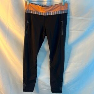 Lululemon Legging with Geometric Waistband